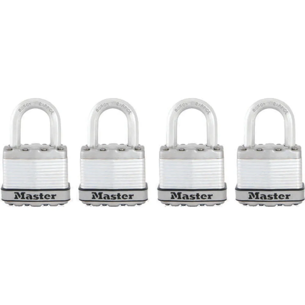 Master Padlock 45mm (1-3/4") x (4pk Keyed Alike)
