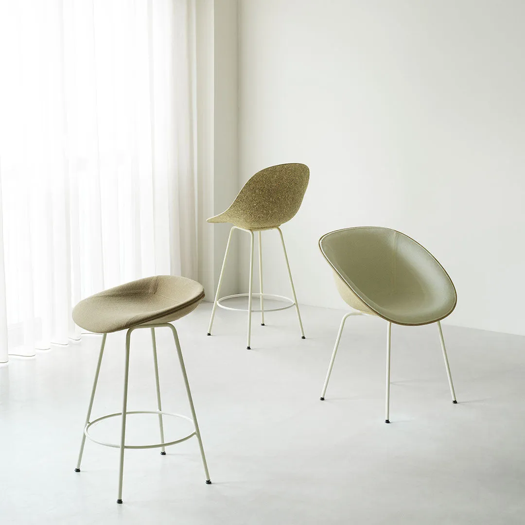 Mat Counter Stool - Fully Upholstered