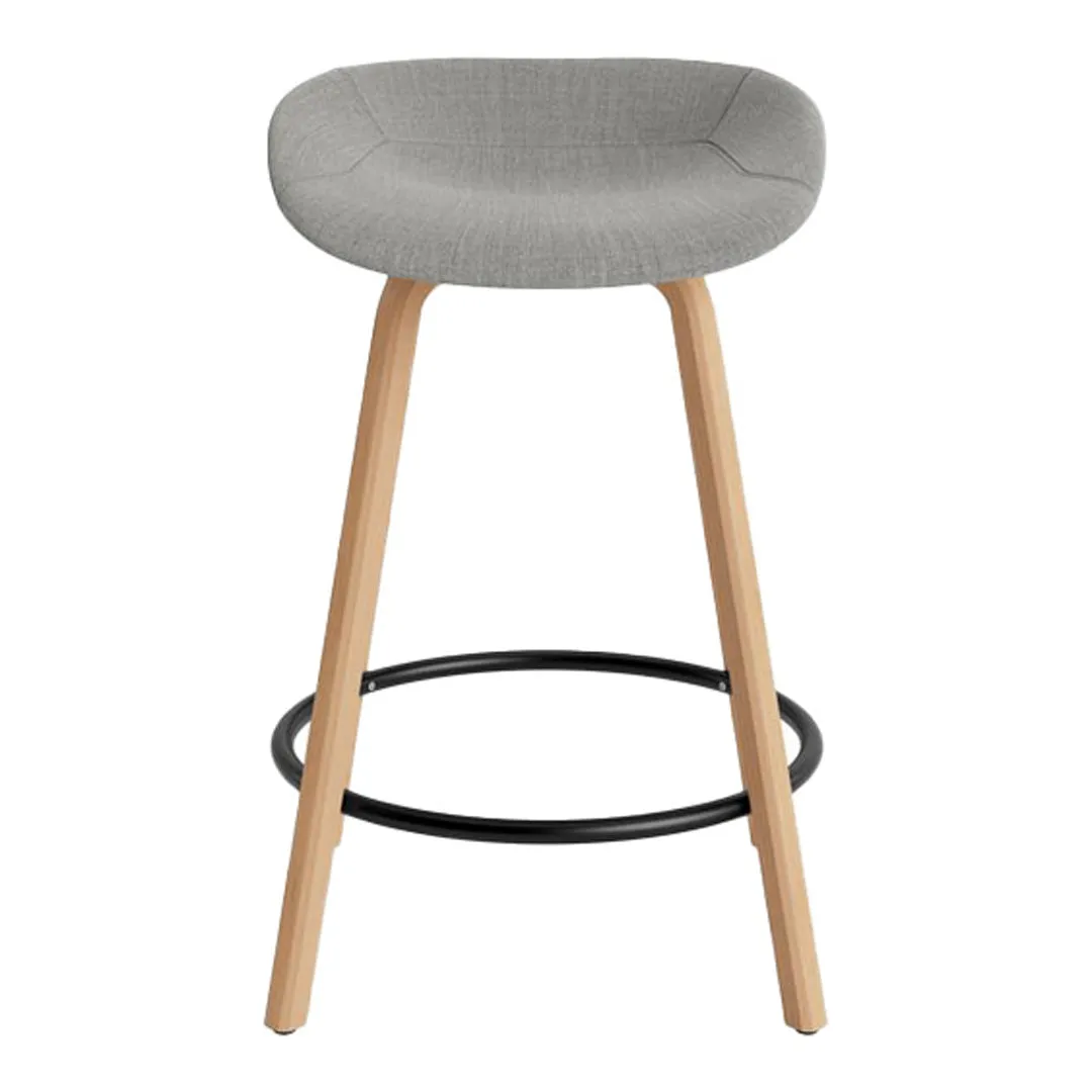 Mat Counter Stool - Fully Upholstered
