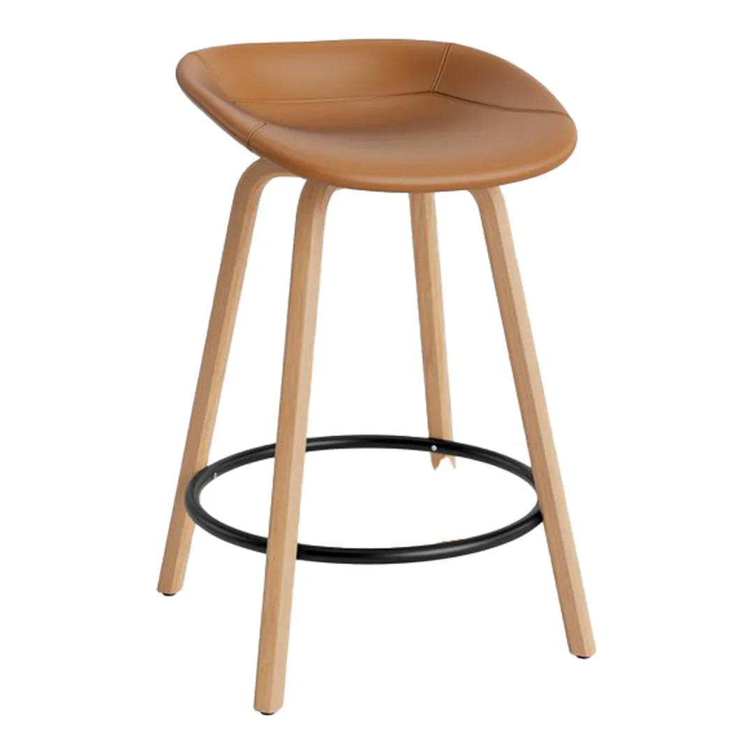 Mat Counter Stool - Fully Upholstered