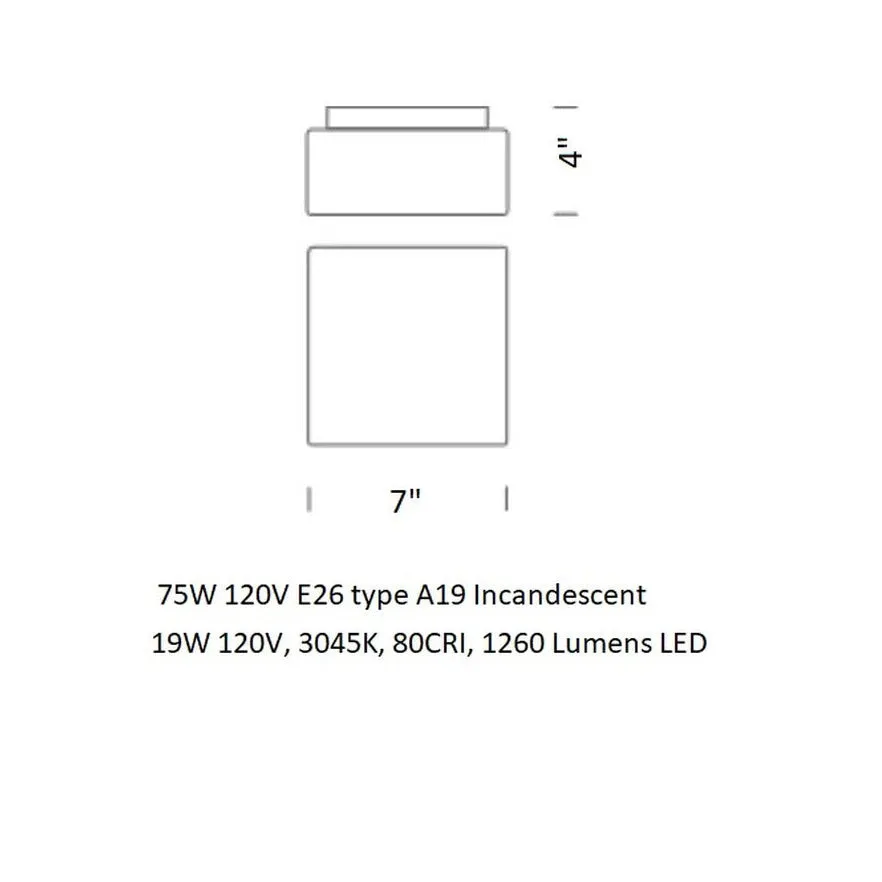 Matrix Wall or Ceiling Light
