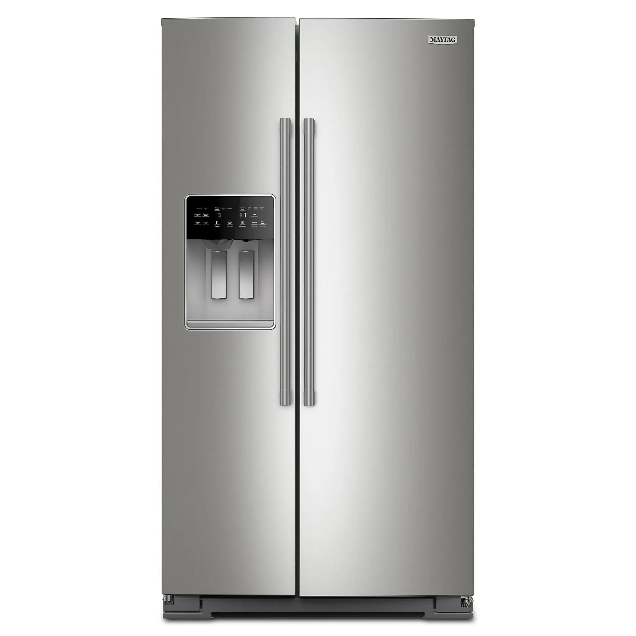 Maytag Fingerprint Resistant Stainless Steel Counter-Depth Side-by-Side Refrigerator (20.8 Cu. Ft.) - MRSC6636RZ