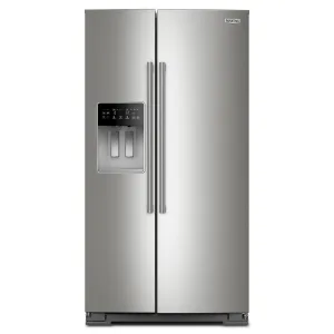 Maytag Fingerprint Resistant Stainless Steel Counter-Depth Side-by-Side Refrigerator (20.8 Cu. Ft.) - MRSC6636RZ