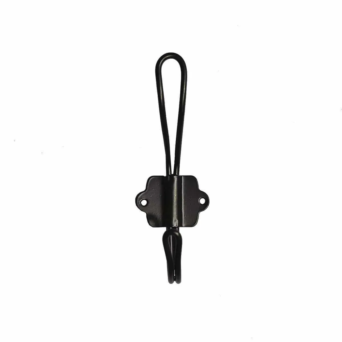 Metal Wall Hook | Black 12x4x4cm Zoco Home