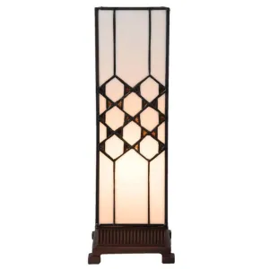 Miami Medium Square Tiffany Lamp - Tiffany Lighting Direct