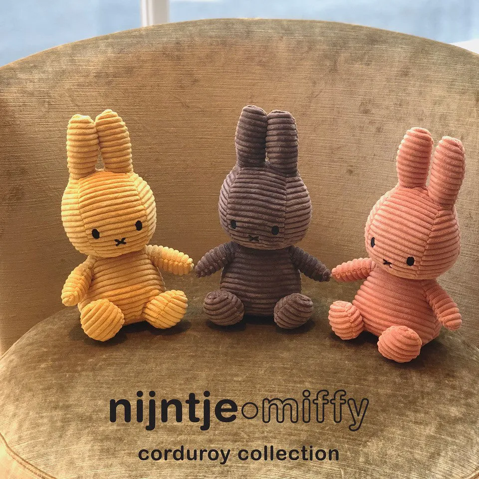 Miffy Corduroy Brown - 23cm