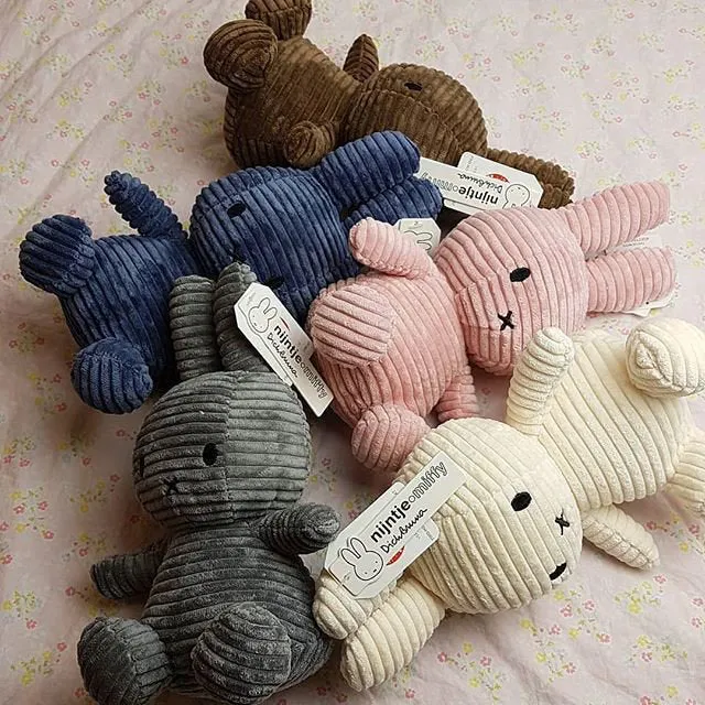 Miffy Corduroy Brown - 23cm