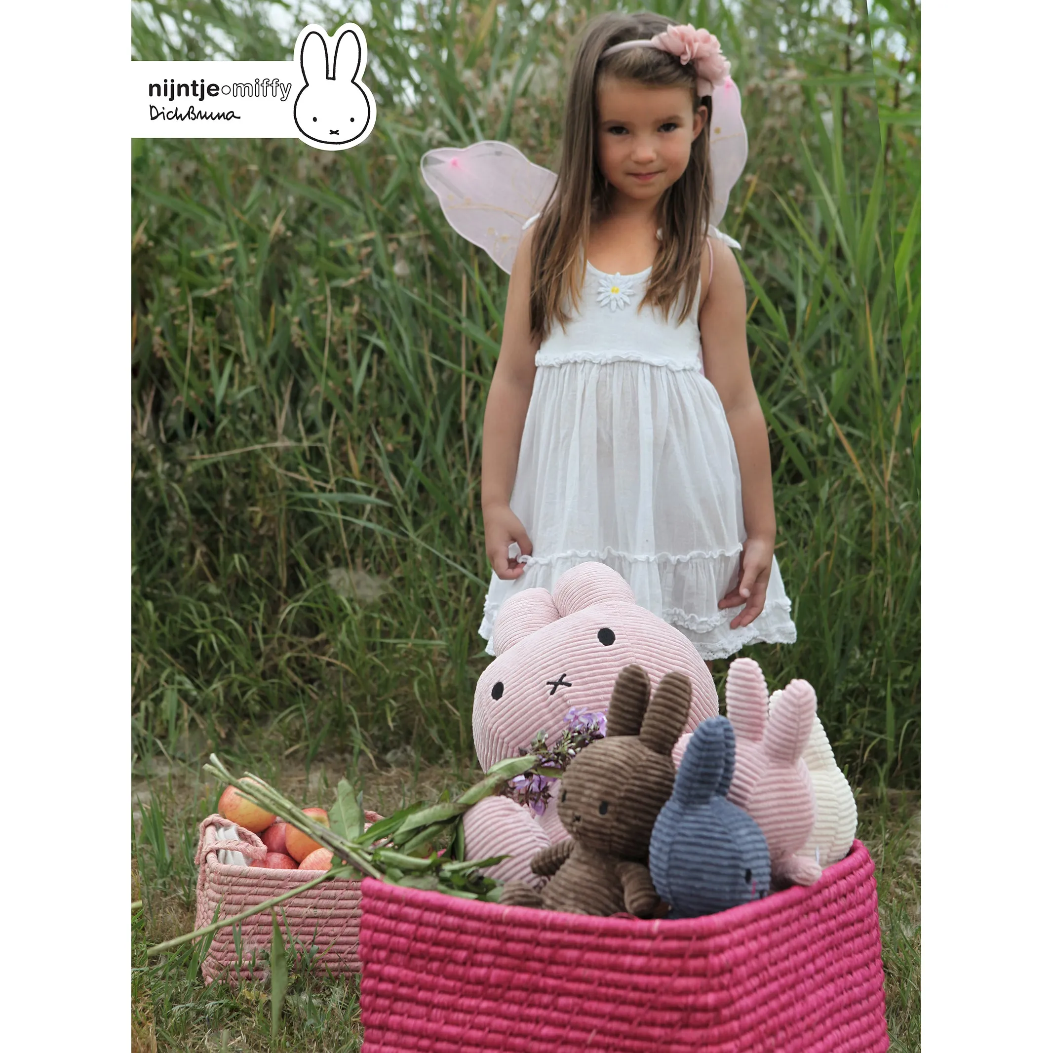 Miffy Corduroy Brown - 23cm