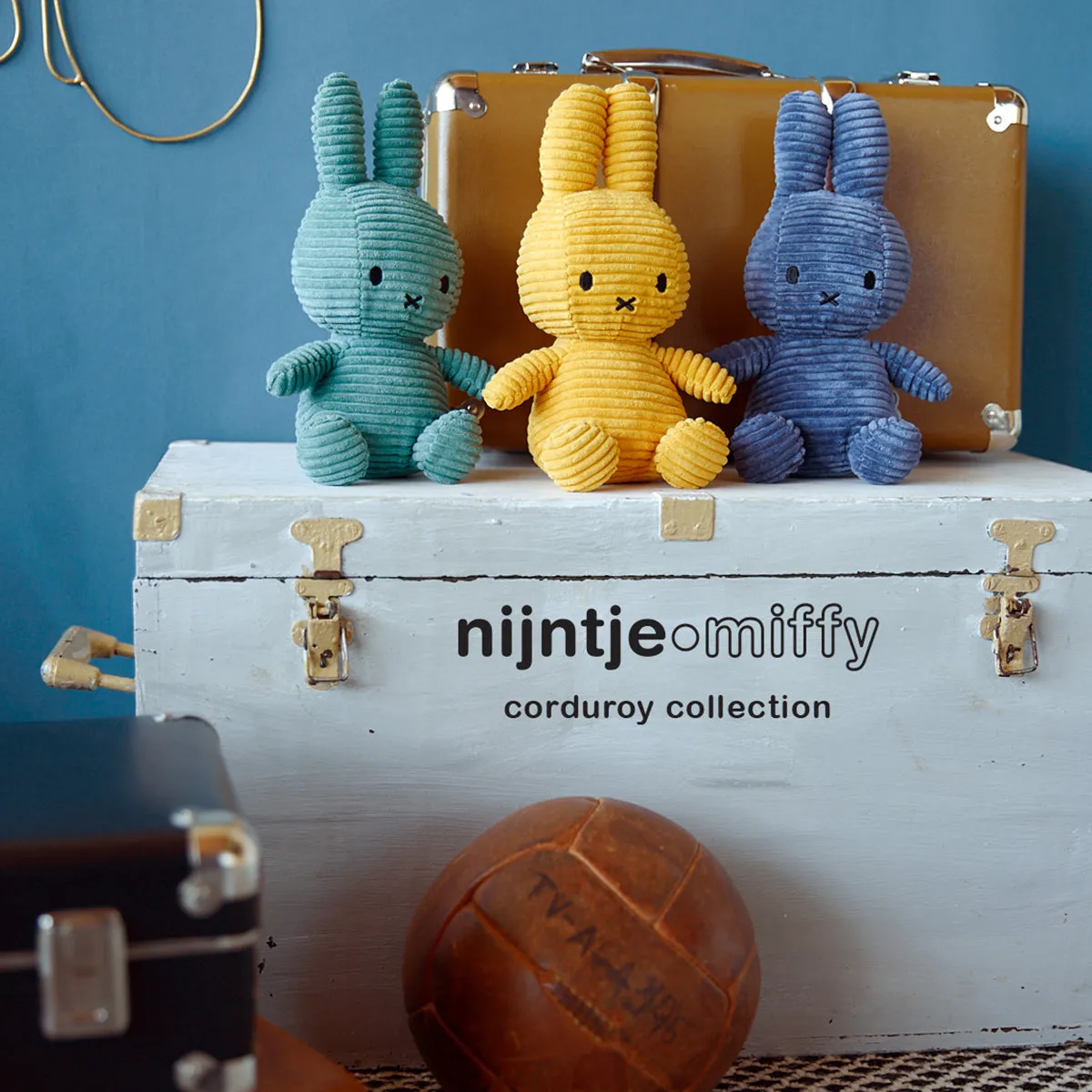Miffy Corduroy Brown - 23cm