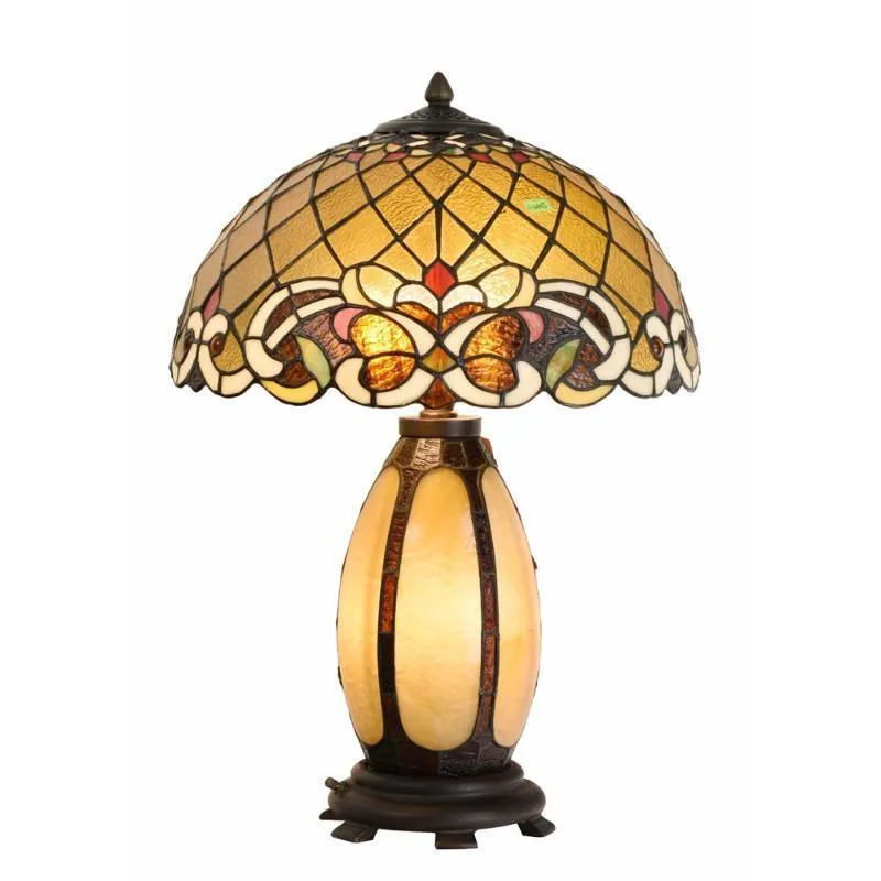 Minster Barleythorpe Tiffany Table Lamp