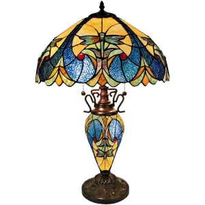 Minster Chaney Tiffany Table Lamp