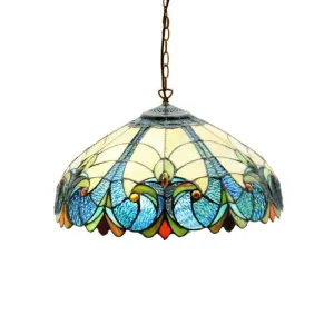 Minster Hampton Tiffany Ceiling Light