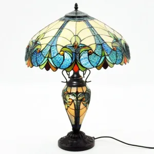 Minster Hampton Tiffany Table Lamp