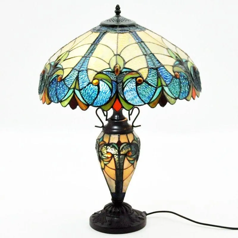Minster Hampton Tiffany Table Lamp