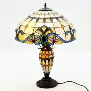 Minster Taunton Tiffany Table Lamp