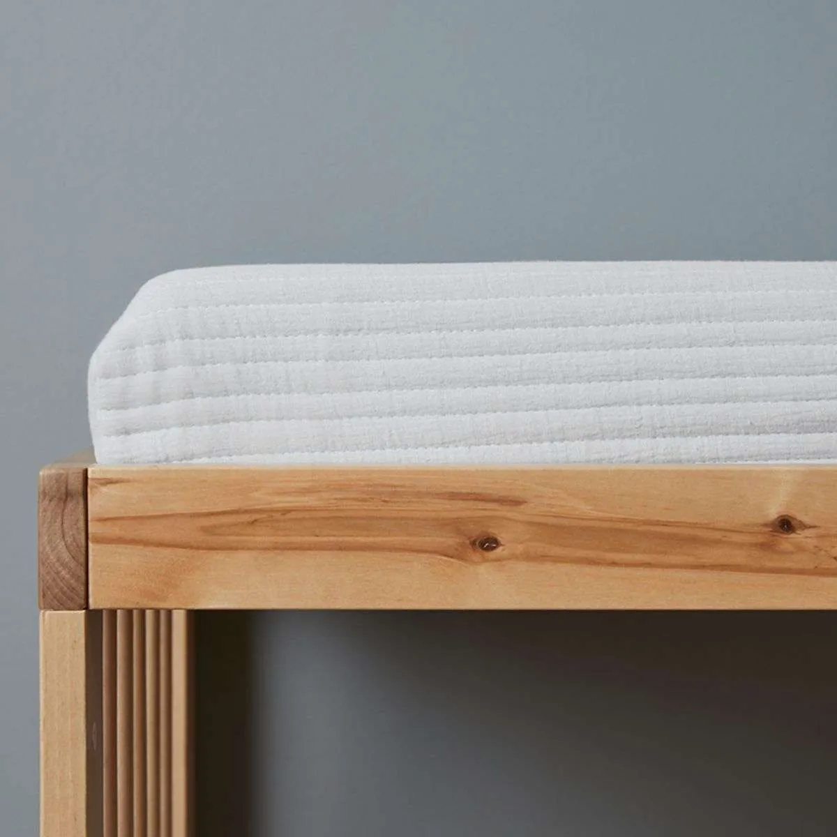 Mocka Cotton Change Mat Cover - Blue Mocka