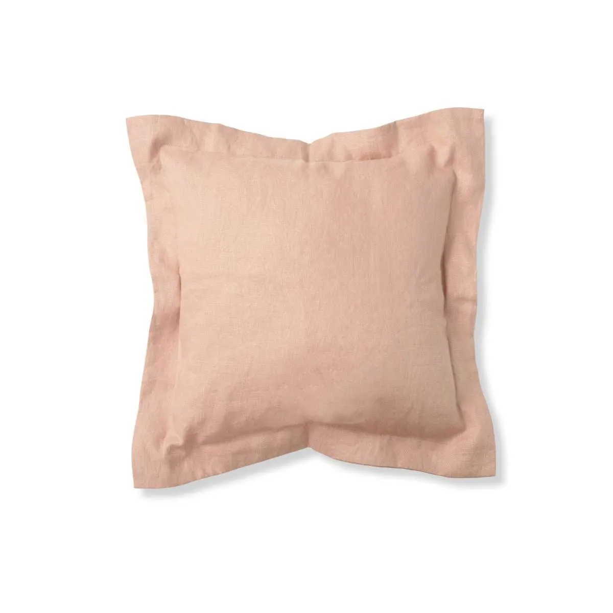 Mocka Linen Cushion - Coral Sand Mocka