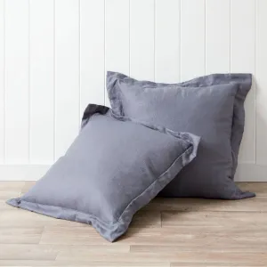 Mocka Linen Cushion - Petrol Blue Mocka