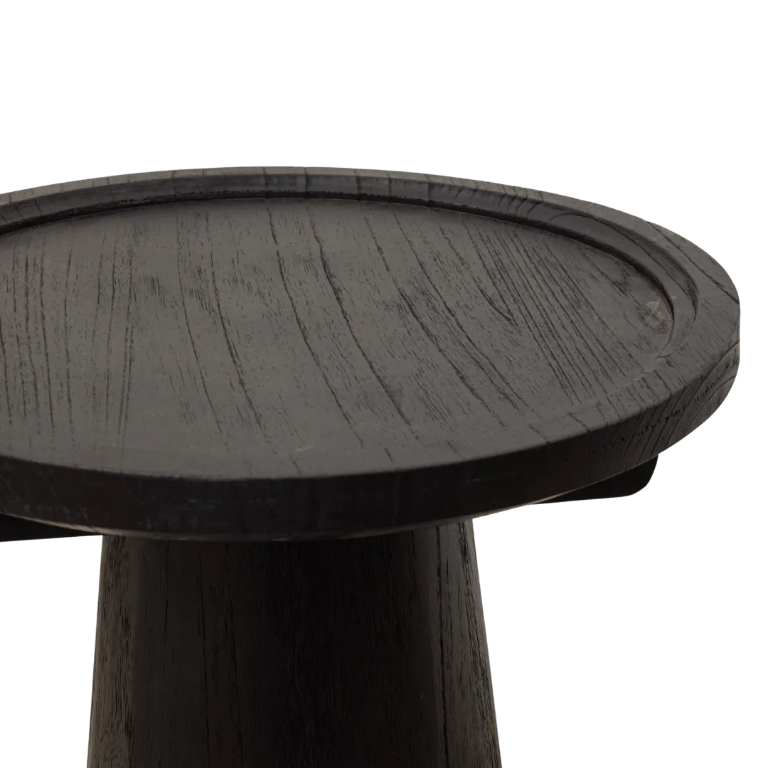 Nuku Coffee Table | Black 50cm Zoco Home