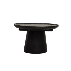 Nuku Coffee table | Black 65cm Zoco Home
