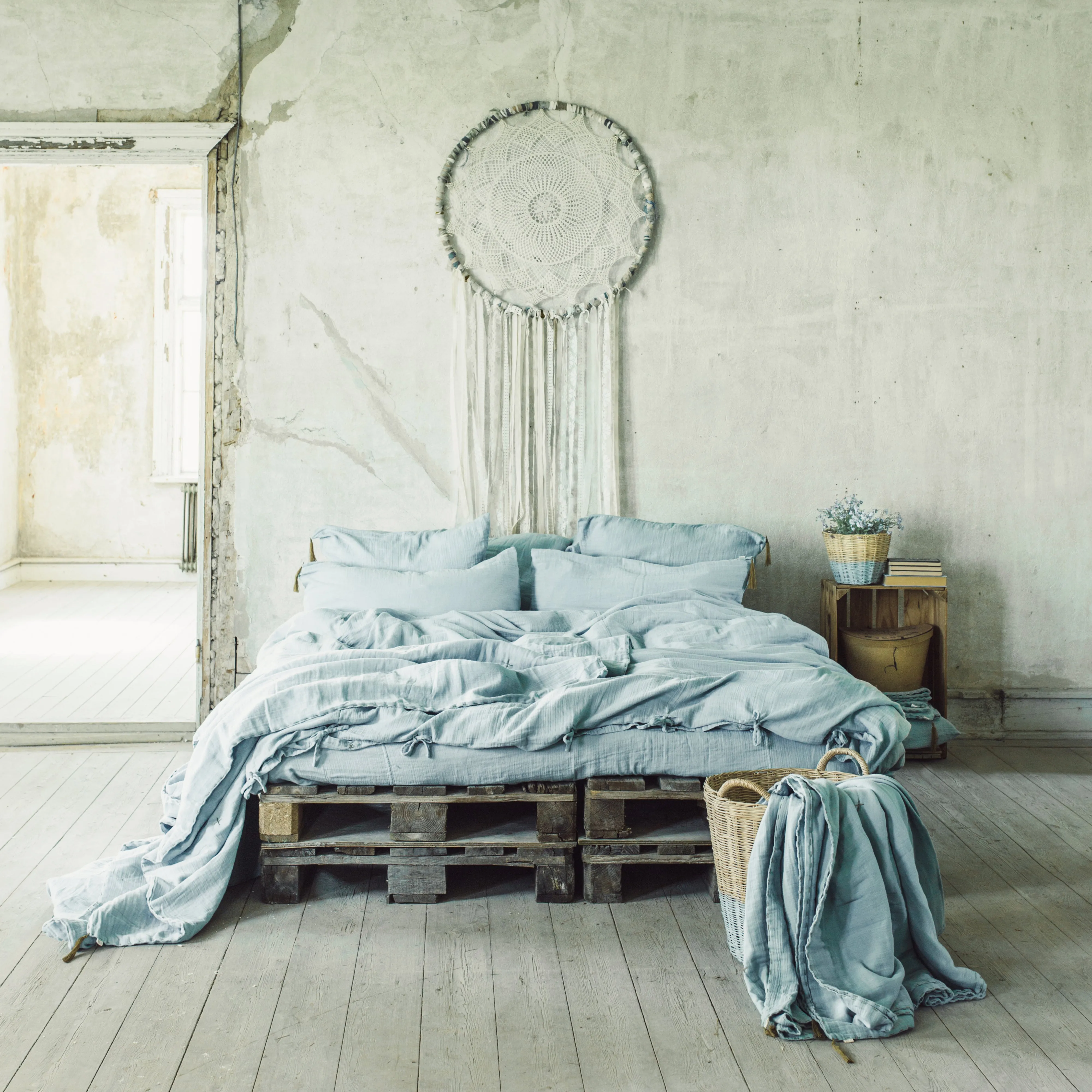 Numero 74 Pillow Case Sweet Blue