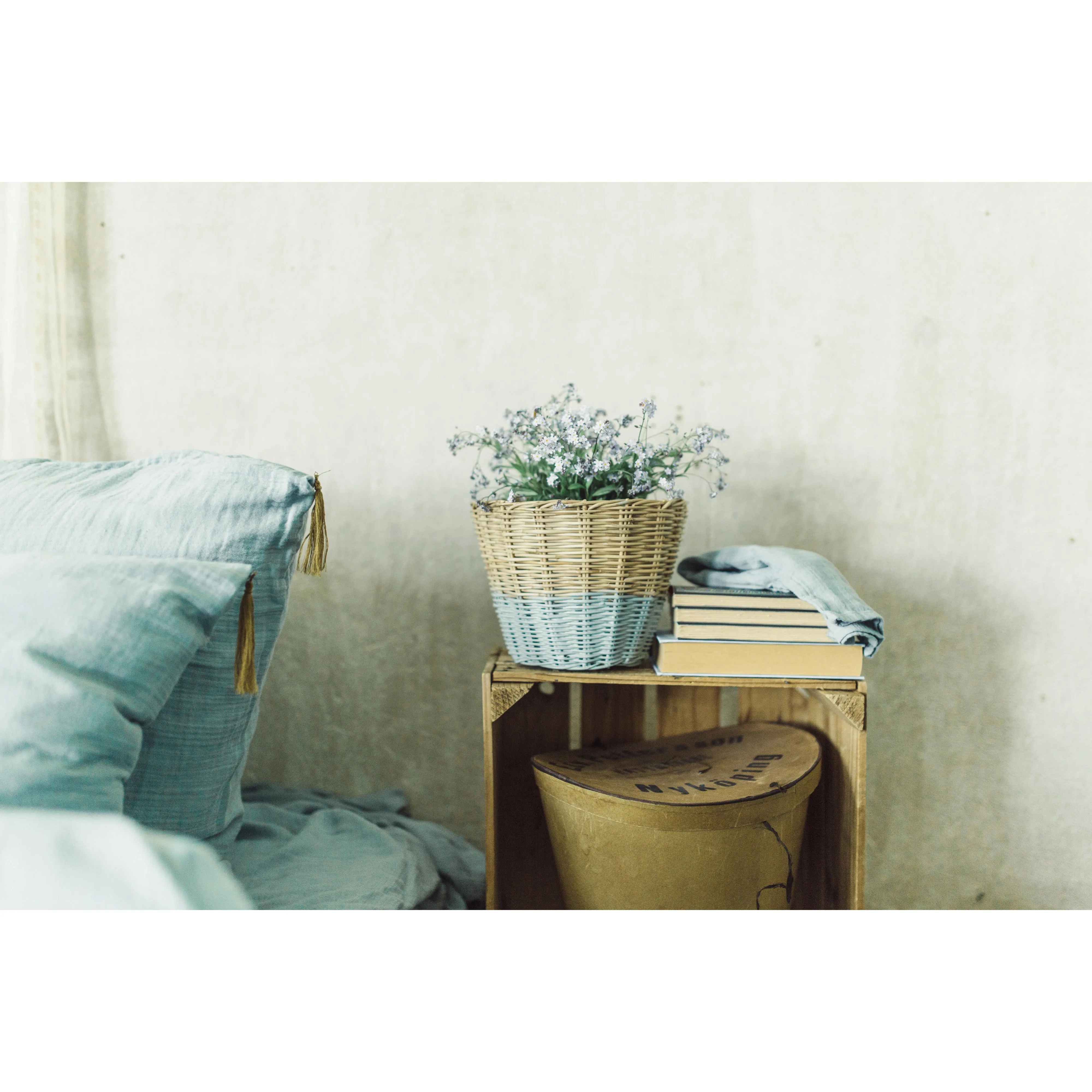Numero 74 Pillow Case Sweet Blue