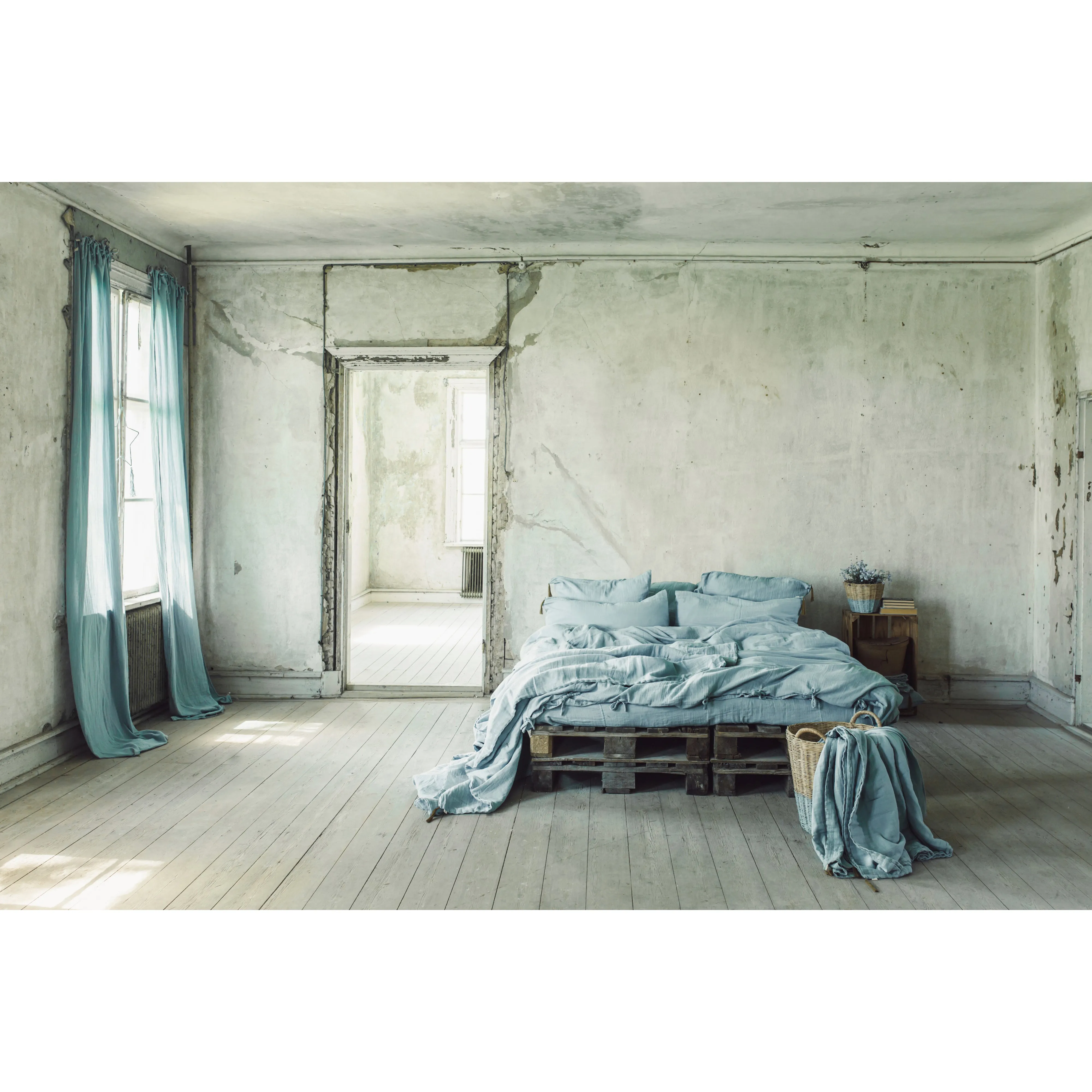 Numero 74 Pillow Case Sweet Blue