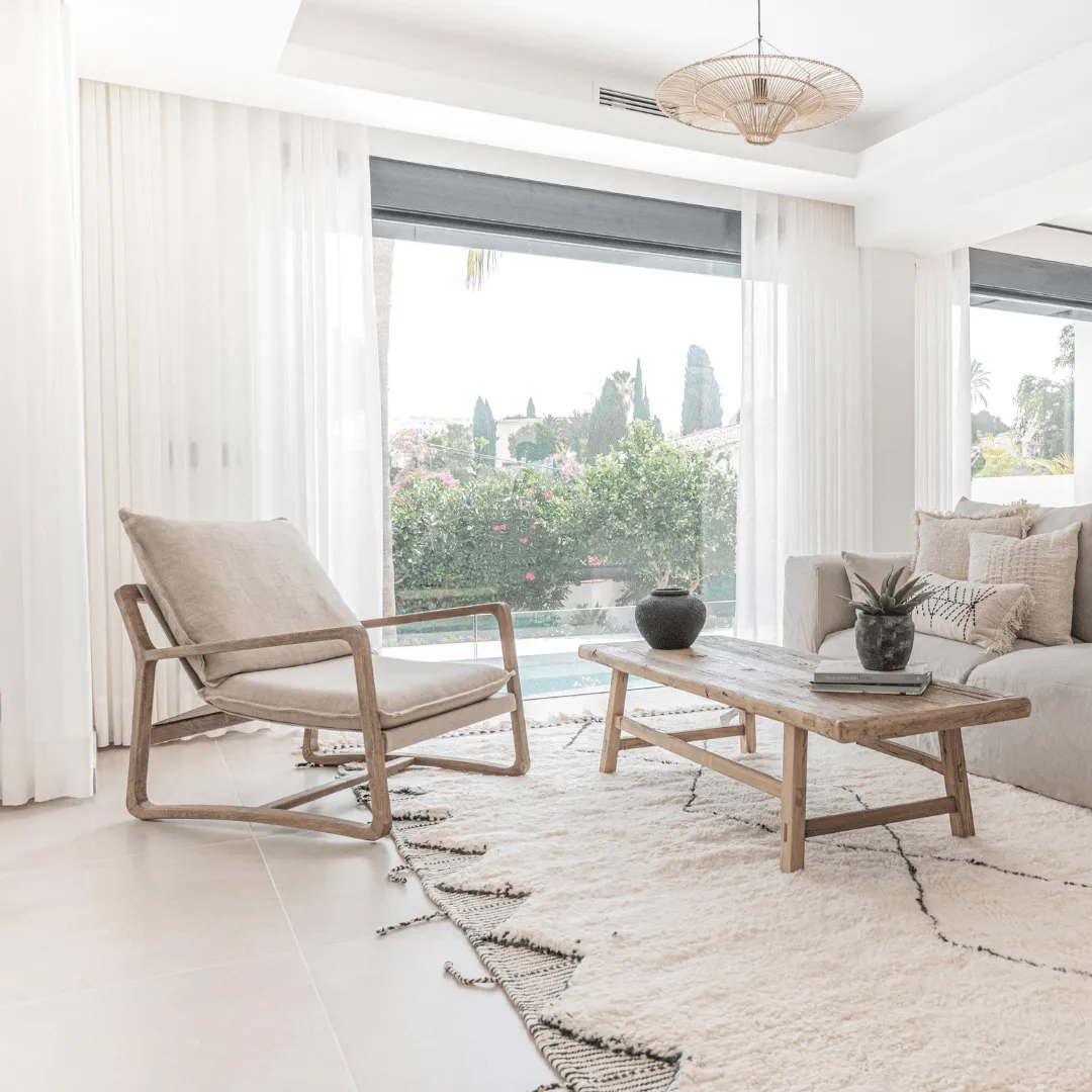 Oak Armchair | Natural Lino Zoco Home