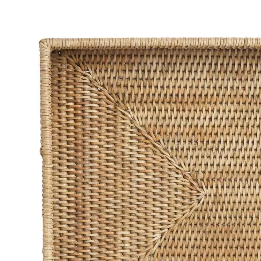 Organic Rattan Rectangular Tray | 56x36cm Zoco Home