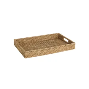 Organic Rattan Rectangular Tray | 56x36cm Zoco Home