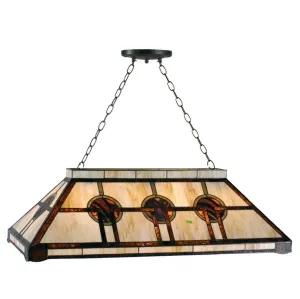 Oxford Tiffany Pool Table Light - Tiffany Lighting Direct
