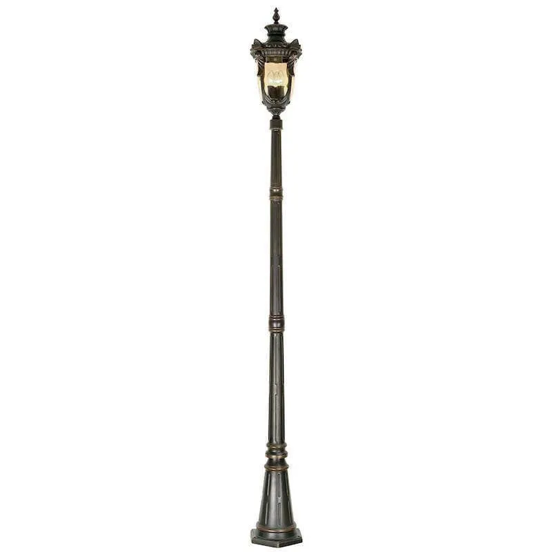 Philadelphia Old Bronze Large Outdoor Lamp Post Lantern
