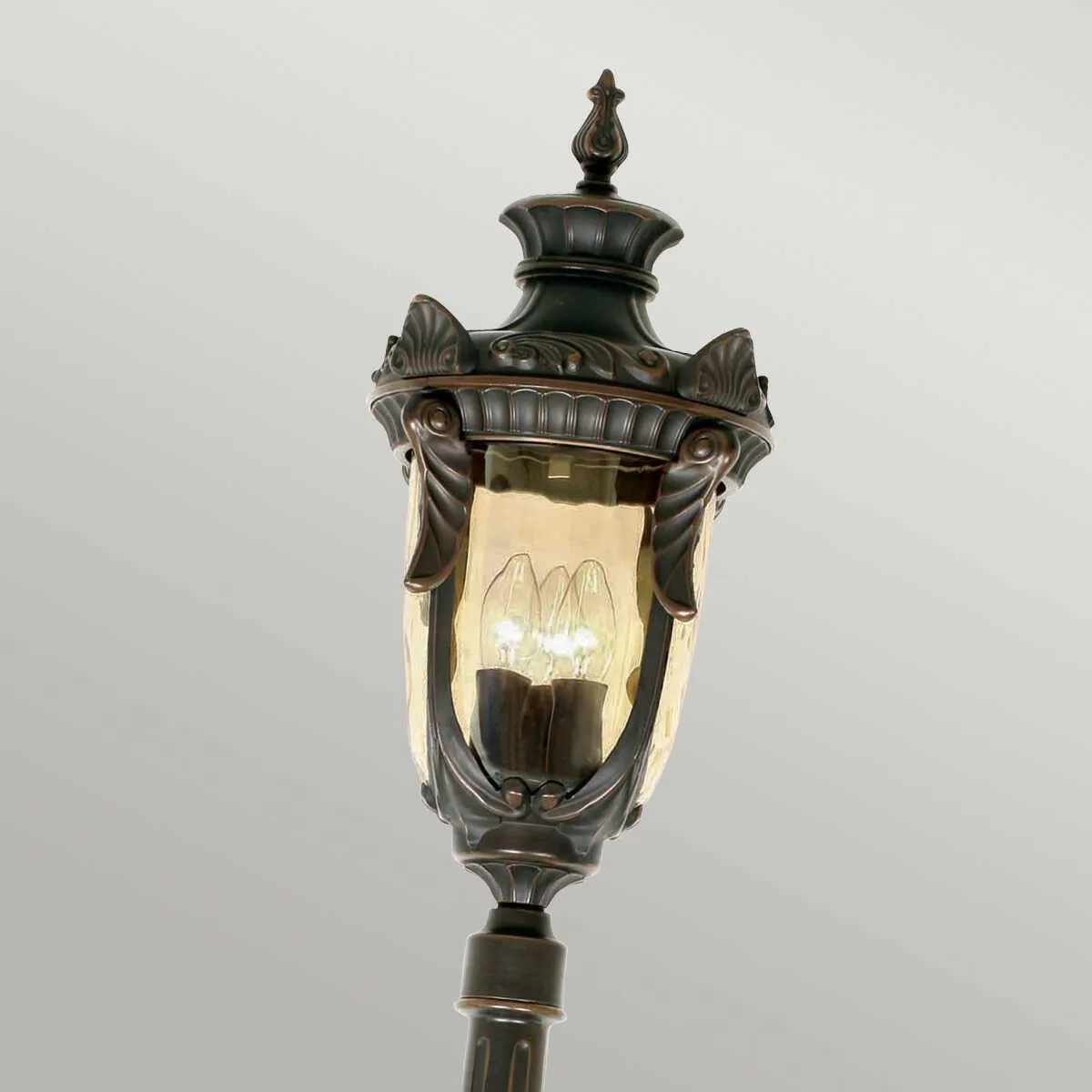 Philadelphia Old Bronze Large Outdoor Lamp Post Lantern