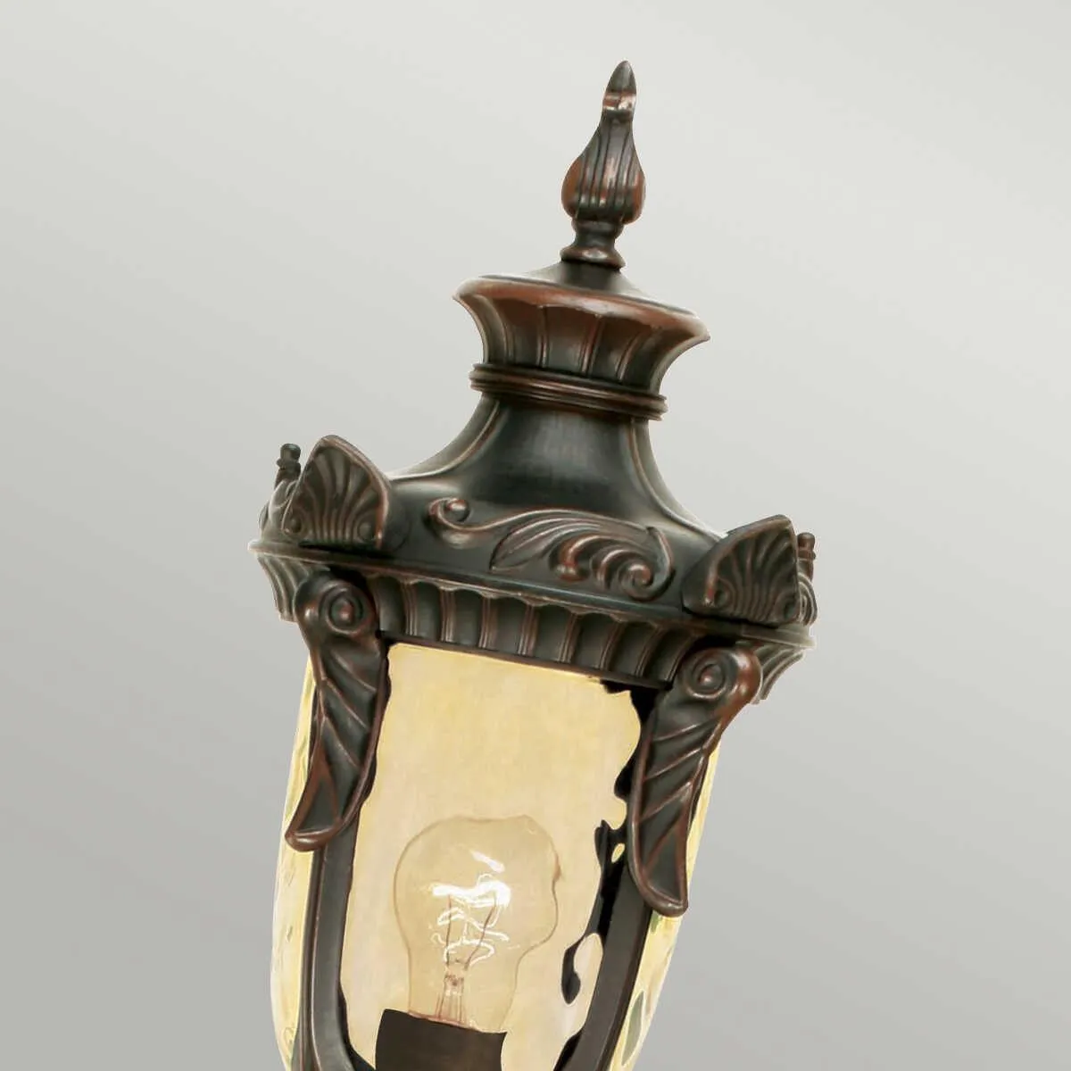 Philadelphia Old Bronze Medium Outdoor Bollard Light