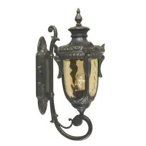 Philadelphia Old Bronze Medium Outdoor Uplighter Wall Light