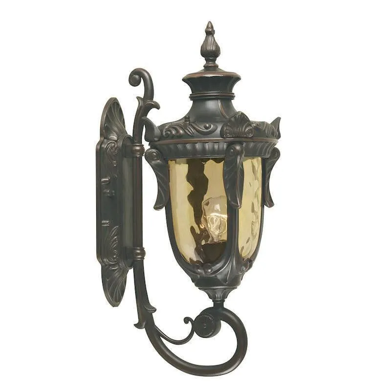 Philadelphia Old Bronze Medium Outdoor Uplighter Wall Light