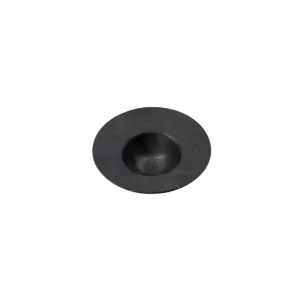 Pion Stoneware Egg Cup | Black 9x2.2cm Zoco Home