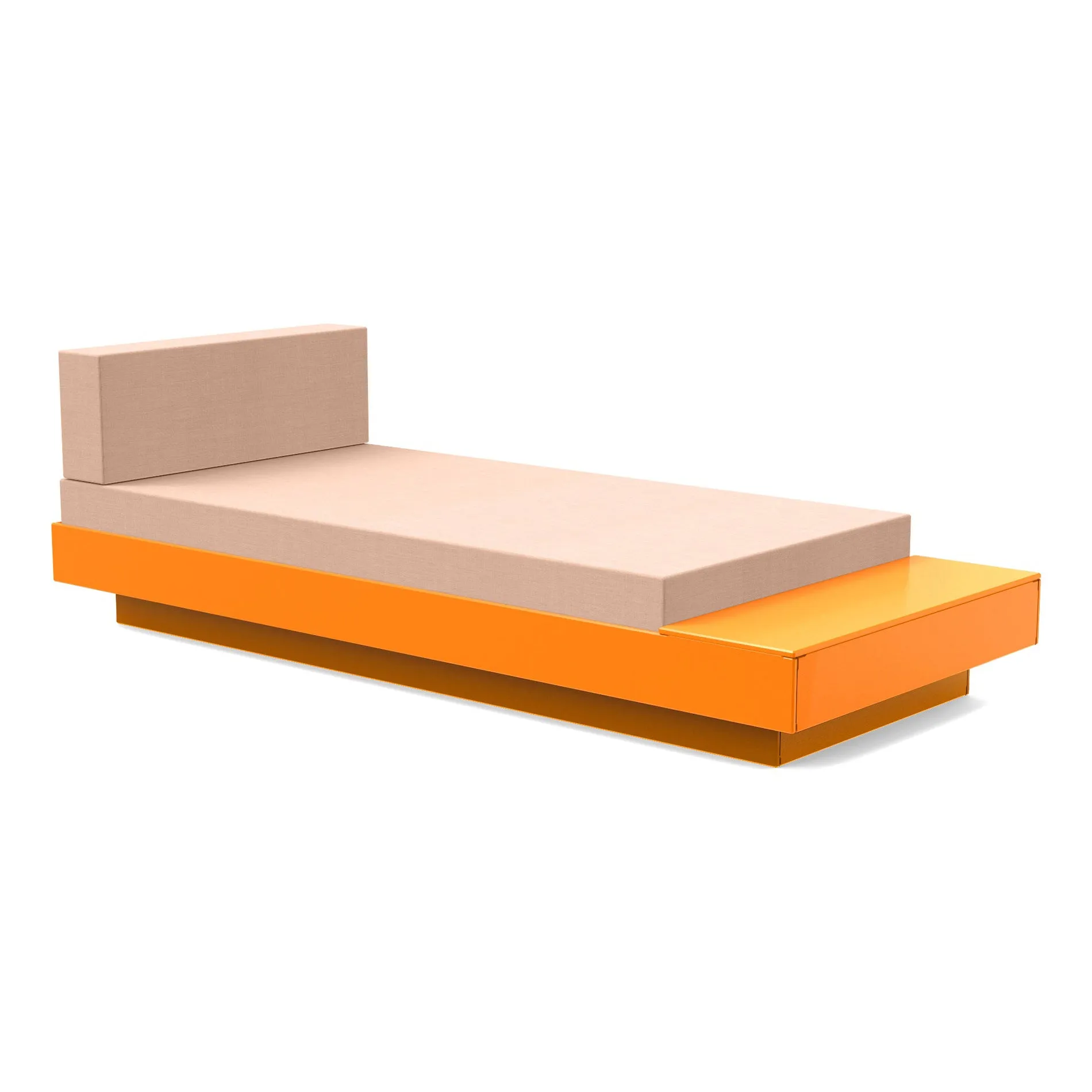 Platform One Chaise Lounge with Table