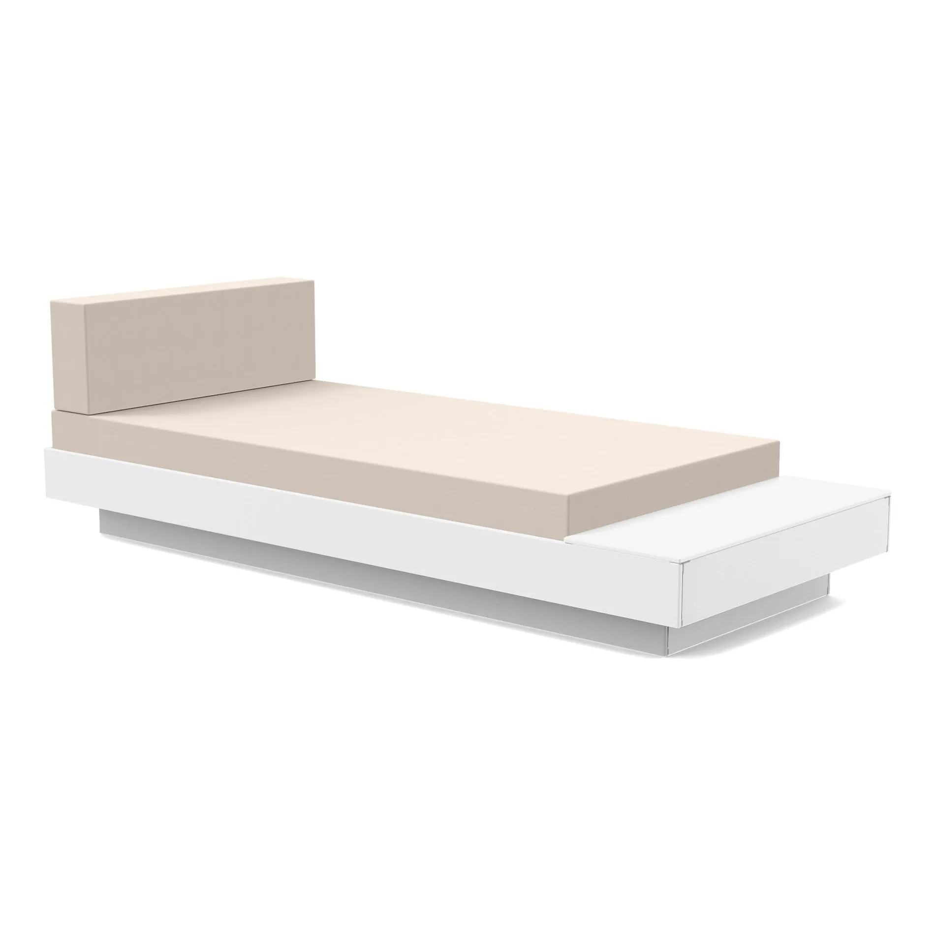 Platform One Chaise Lounge with Table