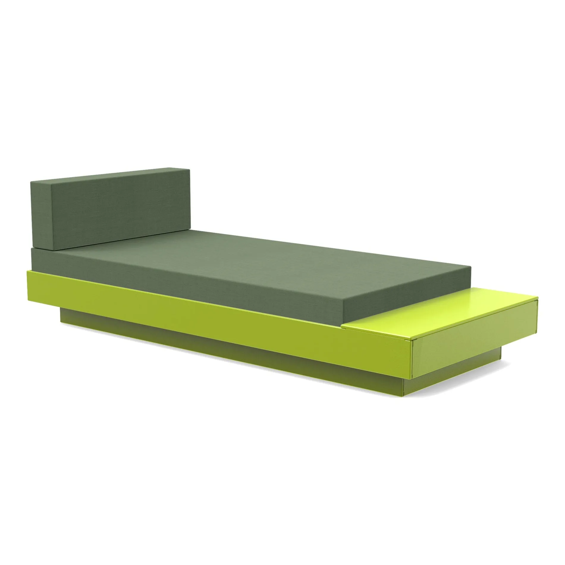 Platform One Chaise Lounge with Table