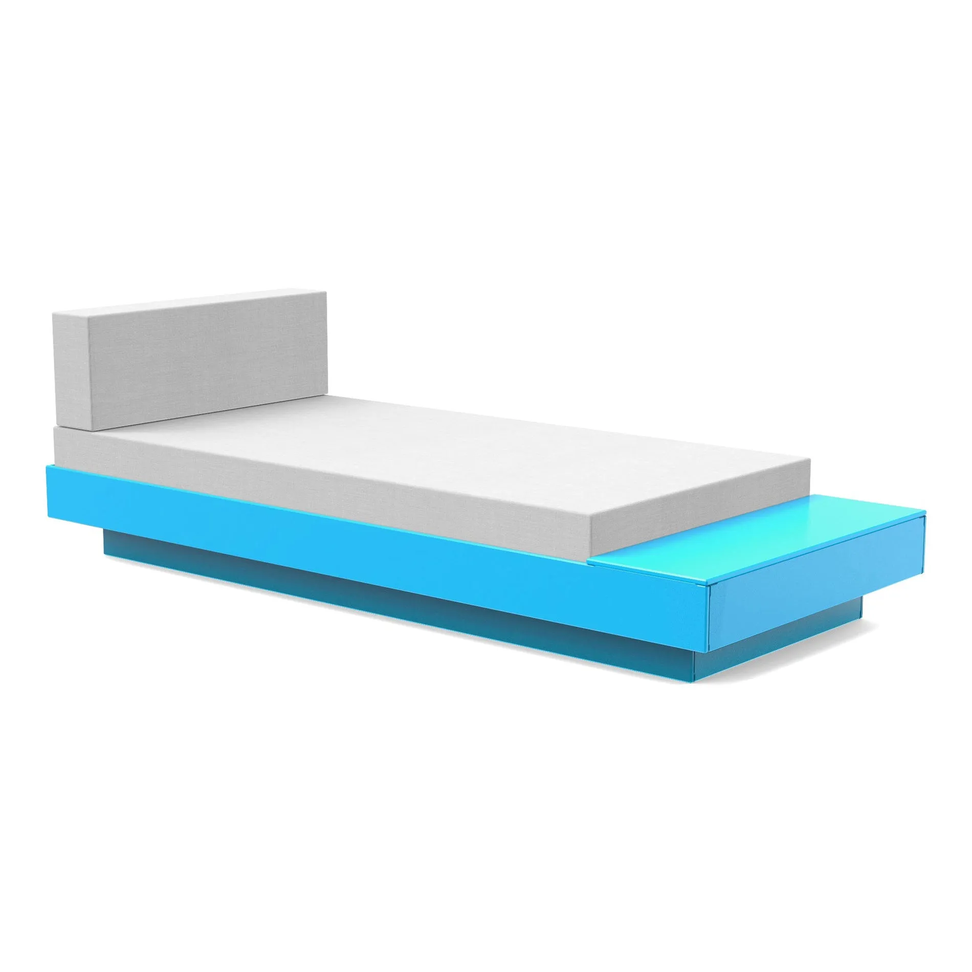 Platform One Chaise Lounge with Table