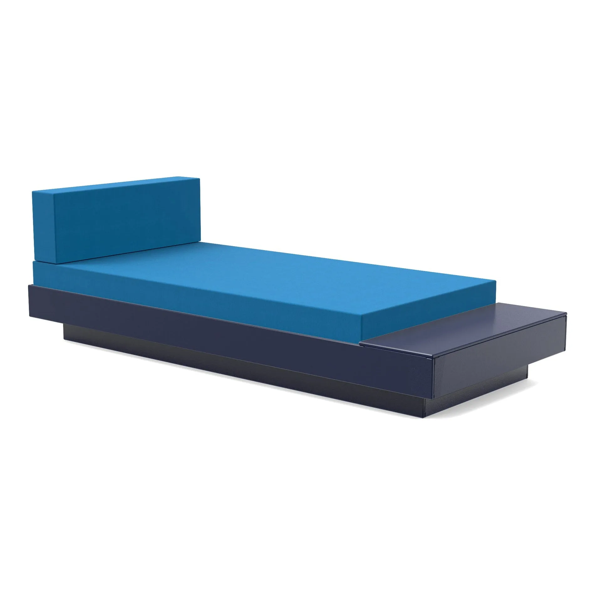 Platform One Chaise Lounge with Table