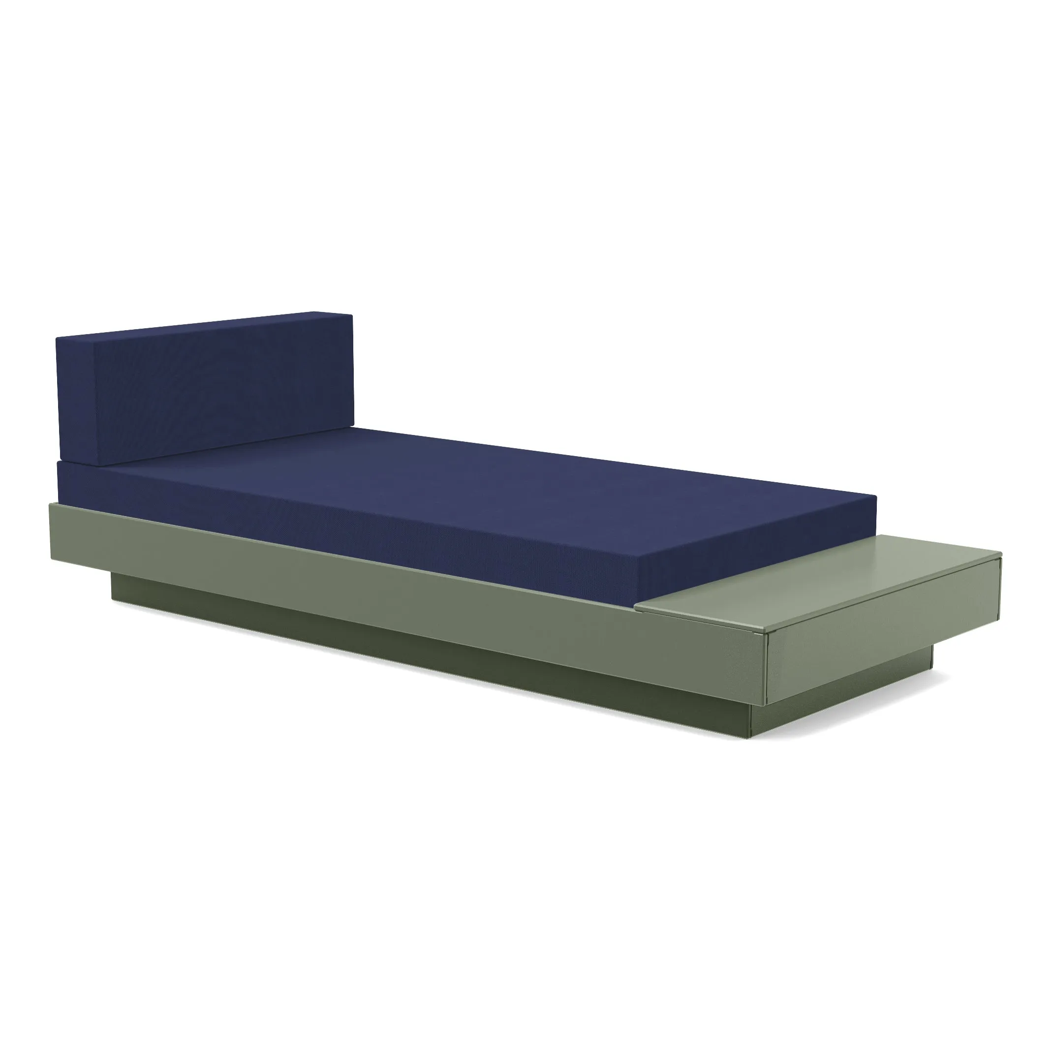 Platform One Chaise Lounge with Table