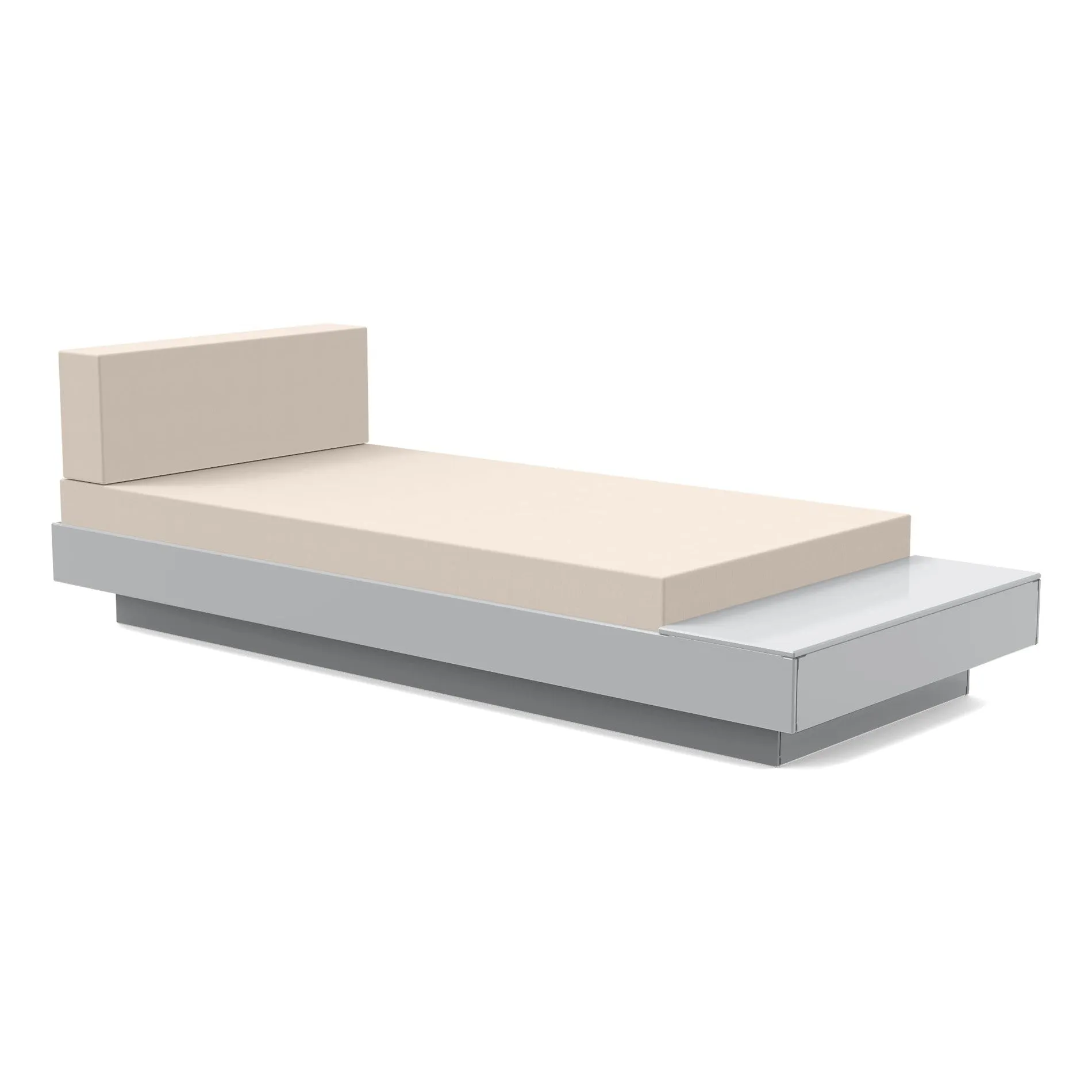 Platform One Chaise Lounge with Table