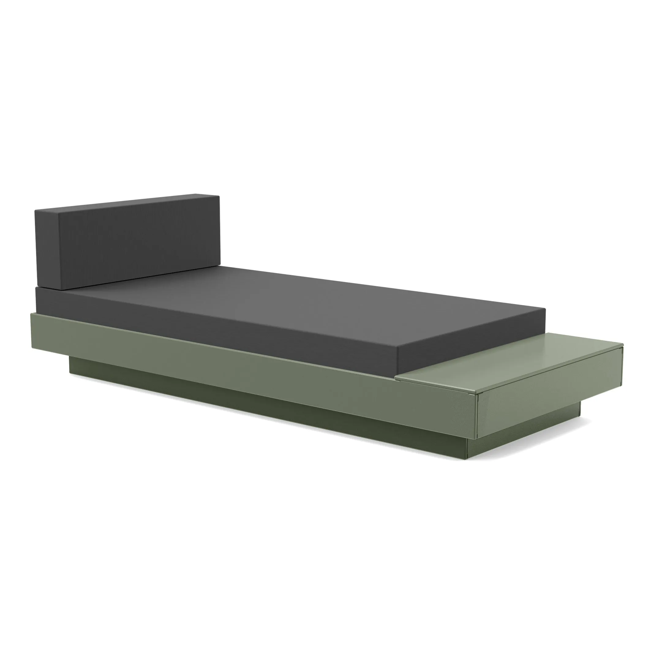 Platform One Chaise Lounge with Table