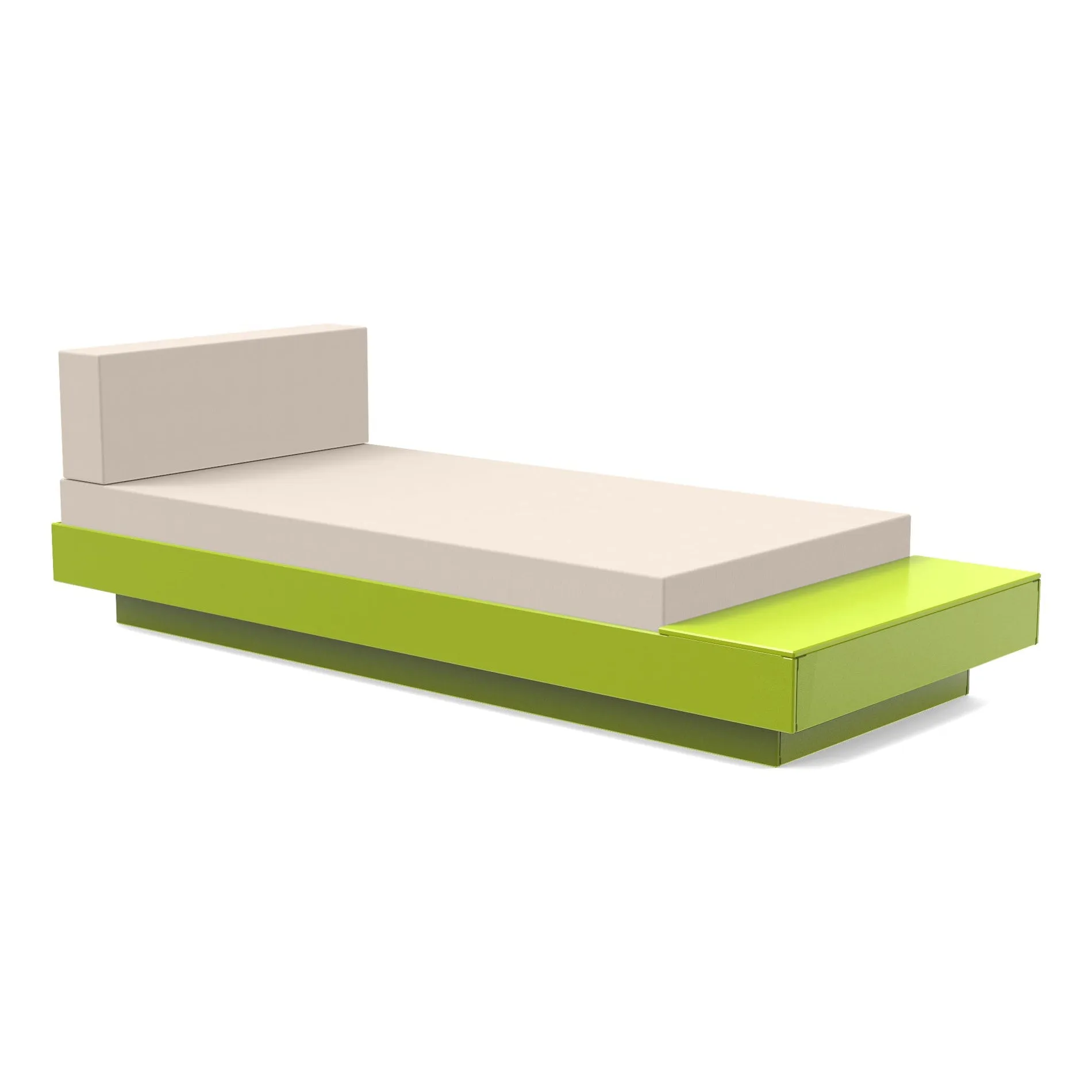 Platform One Chaise Lounge with Table