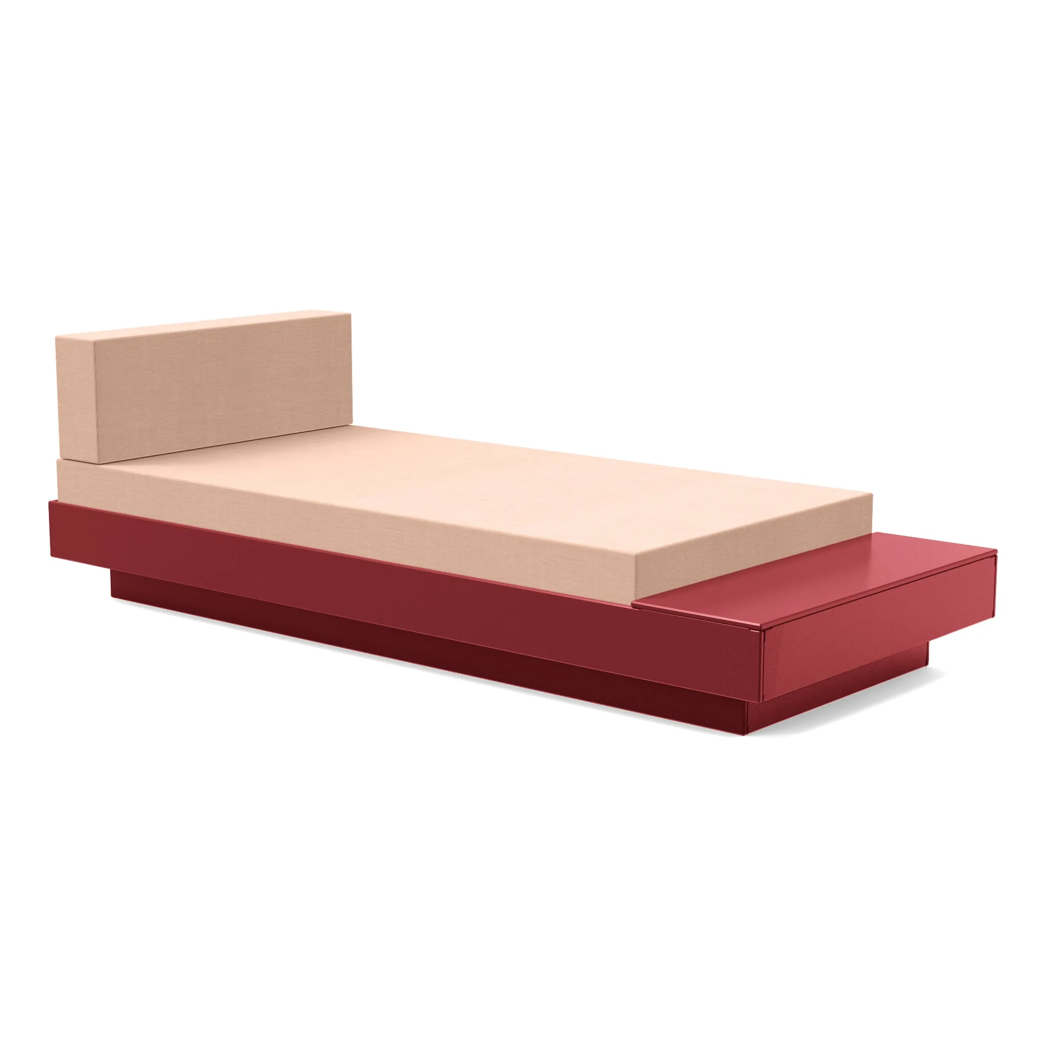 Platform One Chaise Lounge with Table