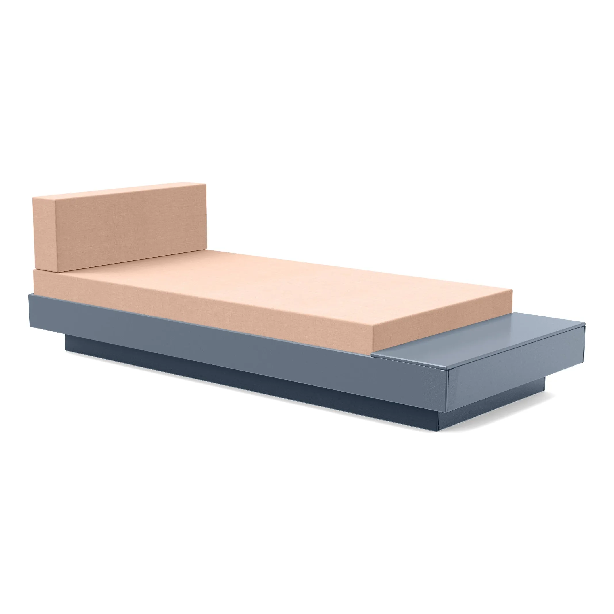 Platform One Chaise Lounge with Table