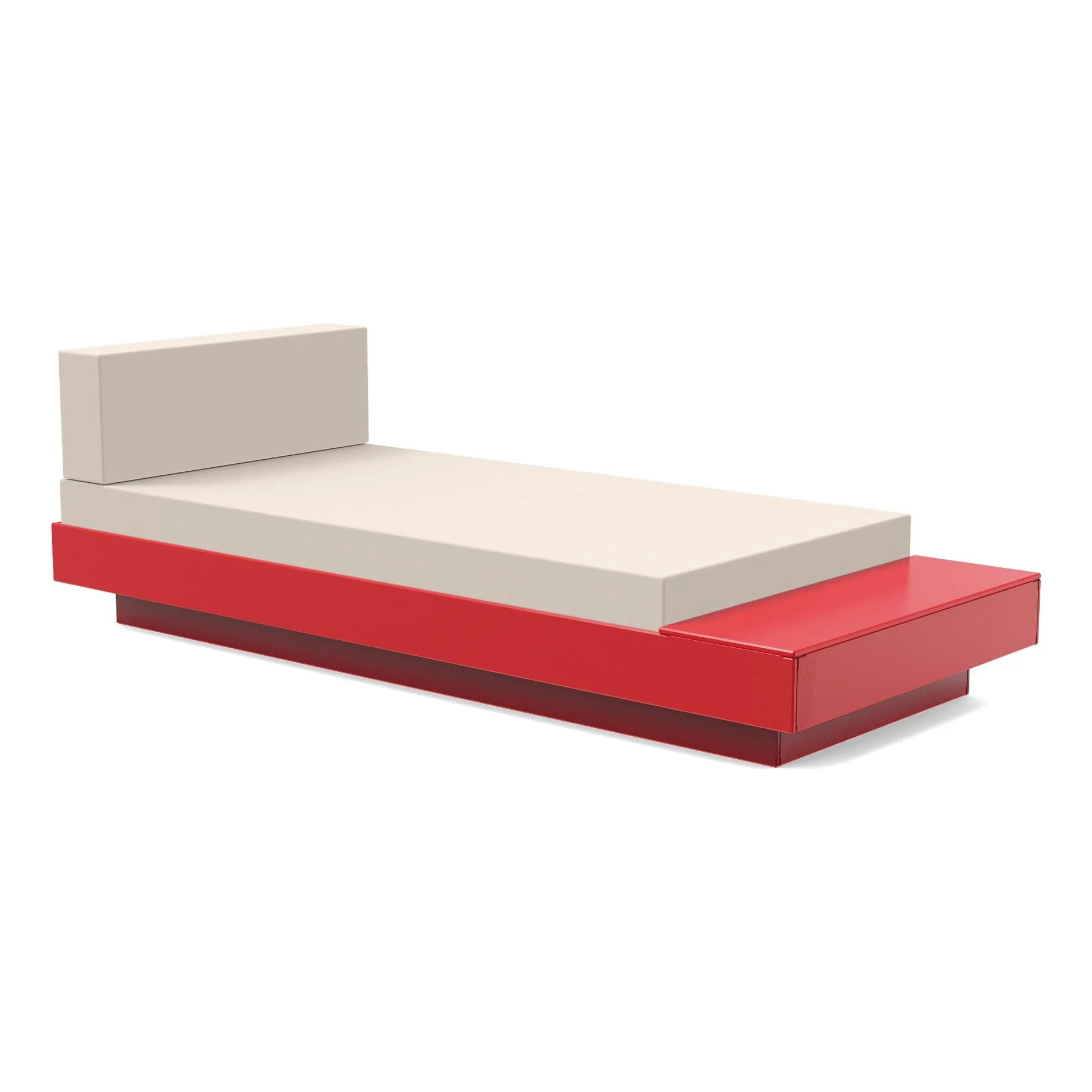 Platform One Chaise Lounge with Table