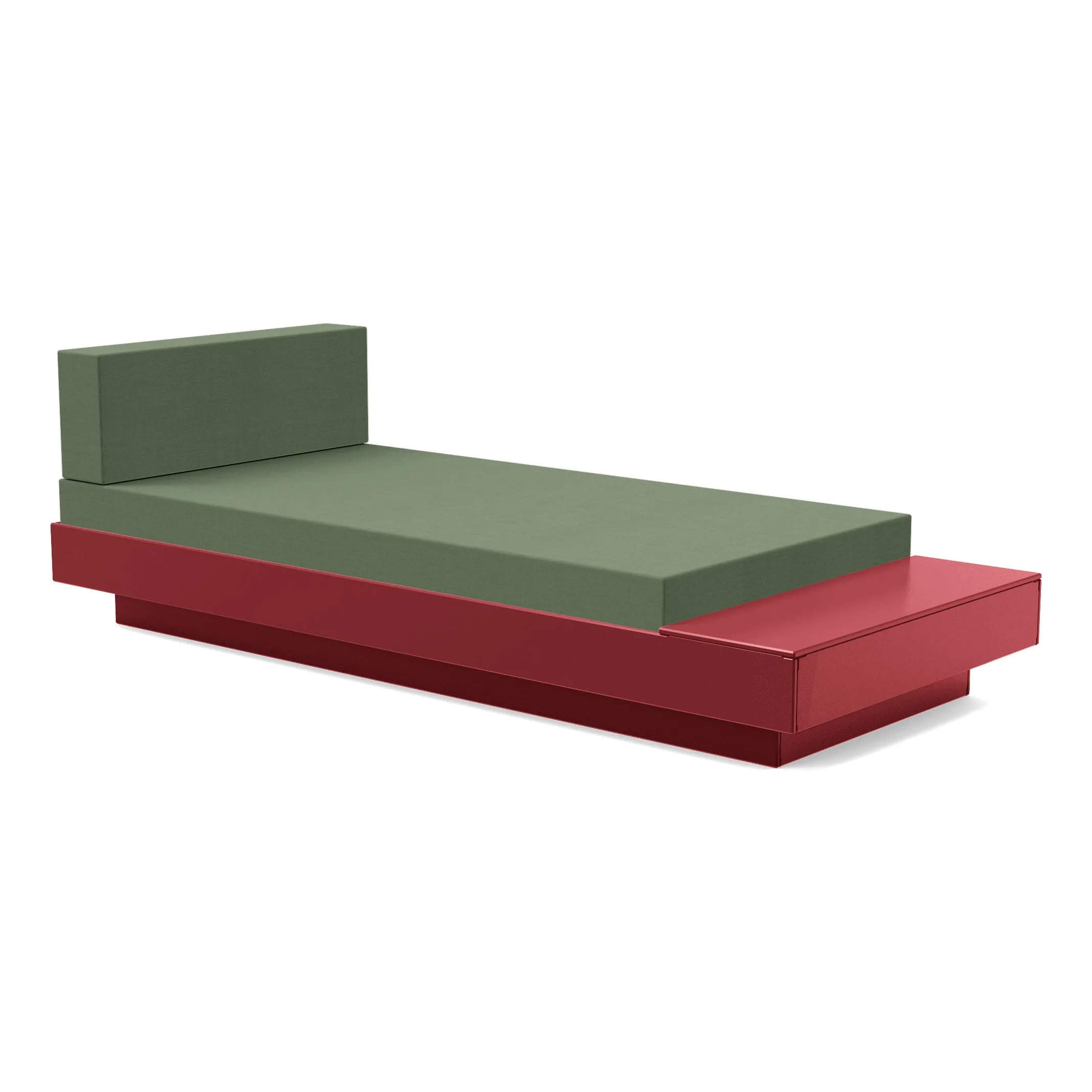 Platform One Chaise Lounge with Table